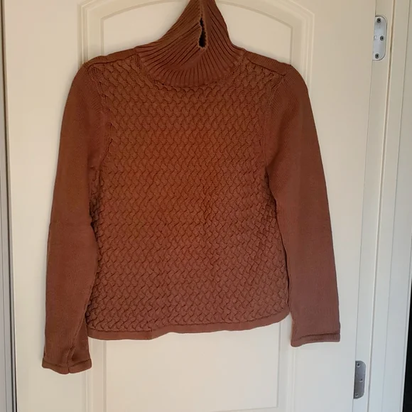 Liz Claiborne Sweaters Crazy Horse Basket Weave Knit